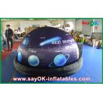 ROHS Full Print With Start Inflatable Planetarium Dome Tent For Movie Projection for sale