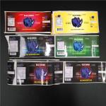 PVC Transparent Shrink Sleeve Labels Barcode Metallic Holographic For Box / Pill Bottle for sale