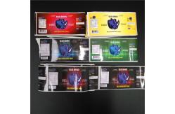 China PVC Transparent Shrink Sleeve Labels Barcode Metallic Holographic For Box / Pill Bottle supplier