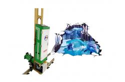 China Laser Positioning Vertical Wall Printing Machine Automatic Tracking Bidirectional supplier