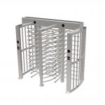 Double Passage Security Mechanical Automatic Entrance Gate Full Height Turnstile for Outdoor for sale