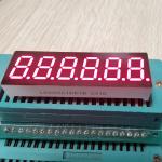 Super Bright Red 7 Segment LED Display 6 Digit 0.36inch Common Anode for sale