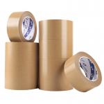 Self Adhesive Kraft Packing Tape Paper Parcel Tape Jumbo roll Waterproof for sale