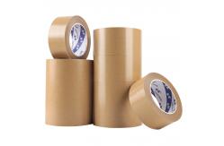 China Self Adhesive Kraft Packing Tape Paper Parcel Tape Jumbo roll Waterproof supplier
