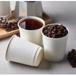 Eco-friendly takeaway double wallpaper cup custom printing water-based coating non plastic coffee paper cup for sale