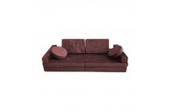 China Waterproof Inner Liner 10 Pieces Foam Modular Play Mat Couch Soft Furniture supplier