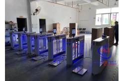 China Low Noise TCP IP Flap Gate Turnstile Multifunctional Access Control supplier