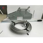 Heavy Duty Wire Rope Handle Hoist 5 Ton Capacity Manual Lever Operation For Construction Industrial Lifting​​ for sale