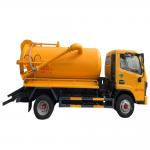 Factory Customized DFAC DongFeng 5CBM 5000 Litres Small Mini Vacuum Suction Truck Septic Tank Truck Sewage Suction Trucks for sale