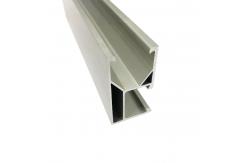 China Solar Mounting Structure Aluminium Roofing Sheet Aluminum Rail Strong Hardness supplier