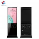 Indoor 43 350nits 1920*1080 Floor Standing Digital Signage Infrared Touch Screen for sale