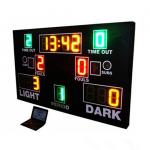 8'' 200mm Multi Sport Scoreboard , Basketball Digital Scoreboard Easy Install for sale