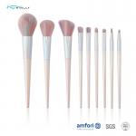 Eyebrow 9pcs Beauty Blending Plastic Makeup Brushes for sale