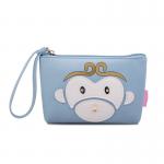Animal Travel Portable Small PU Leather Cosmetic Toiletry Bag for sale