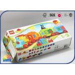 Colorful Corrugated Packaging Box UV Logo For Lego Packing F-Flute for sale