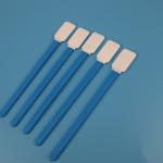 TX714 Lint Free Double Layers Blue Handle Polyester Swab For Cleanroom for sale