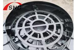 China Double Layer Anti Settlement D400 Ductile Iron Covers / Round Manhole Cover supplier