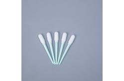 China Foam Cleaning Swabs with Rigid PP Stick Large Head Cotton Swabs supplier