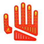 Lightweight Hollow TPR Patches Breathable Flexible Impact Protection In Safety Gloves for sale