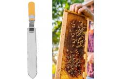China Plastic Handle Uncapping Knife With SS Curved Edges Honey Uncapping Tools supplier