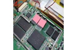 China High Power LED Lights Thermal Gap Fillers , Glass Fiber Backing Conductive Silicone Rubber supplier