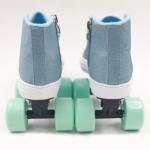Canvas Lightweight Adjustable Midtown Roller Skates Four Wheel For Boys Girls