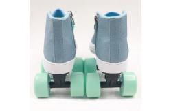 China Canvas Lightweight Adjustable Midtown Roller Skates Four Wheel For Boys Girls supplier