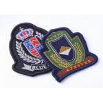Custom Embroidered Military Patches Beret Cap Badge , Cool Military Hat Patches for sale