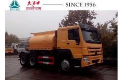 China HOWO Euro 4 Fuel Tank Truck 6X4 10 Wheeler With 8000 To 24000 Liters Capacity supplier