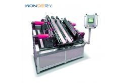 China WONDERY Semi-Automatic Radiator Core Builder Machine 1500kg supplier