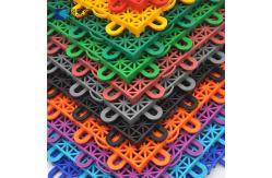 China Non Toxic Anti Slip Interlocking Garage Floor Tiles Environmentally Friendly supplier