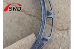 China Round D400 Anodic Oxidation Ductile Iron Manhole Cover Spray Paint supplier