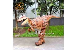 China Animatronic Simulated Realistic Dinosaur Costume for Amusement Theme Park supplier