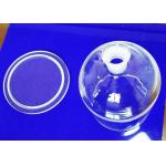 Flask Combustion Boat Science Lab Glassware Transparent Fused Quartz for sale