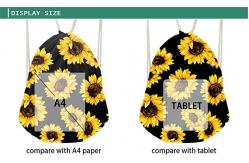 China Durable and Waterproof Lager Capacity Drawstring Bag Backpack supplier