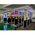 Floor Stand Indoor Android Video LCD Touch Display Digital Signage Totem for sale