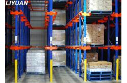 China Heavy Duty Pallet Racking System , Drive In Drive Through Racking Powder Coated supplier