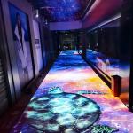 Indoor Floor Interactive Projection 3200 Lumens Immersive Projector for sale
