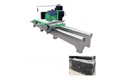 China 600mm Blade 15kw Manual Stone Slab Cutting Machine For Granite Marble supplier