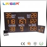 Mini Type Lightweight LED Electronic Scoreboard , Cricket Digital Scoreboard Wireless Control for sale
