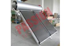 China Portable Solar Water Heater 300 Liter , Flat Panel Solar Water Heater System supplier