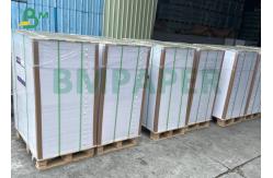 China 120 - 200gsm C2S Text Paper 670 X 870mm Sheet Glossy Coated Cover Stock supplier