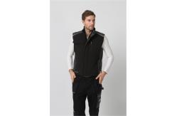 China Velcro Fastener Winter Work Vest , Wind Proof Winter Body Warmer supplier