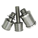 Nozzle Stainless Steel Wedge Wire Filter Screen Cylinder Water Filter Cap for sale