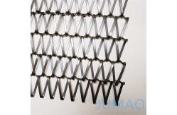 China Chrome Finished Decorative Wire Grille Steel Mesh Fabric supplier