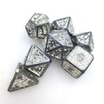 Neat Sharp Edges Polyhedral Dice Sets Board Game Resin Dice For Gifts for sale