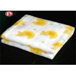 Soft Cozy Luxury Microfiber Plush Fleece Baby Mini Blanket , New Born Winter Swaddle Printed Baby Blankets for sale