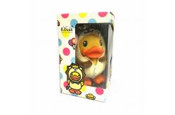 China B.Duck Plastic Coin Bank With Lion Hat Cute Saving Bank As Gifts supplier