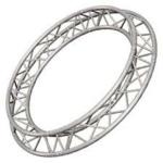Frame Aluminum Circle Truss Structure Light Triangle truss Event for sale