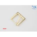 Zinc Alloy SMetal Belt Buckle Heal Bar Roller Pin Belt Buckle Light Gold Color For Bag for sale